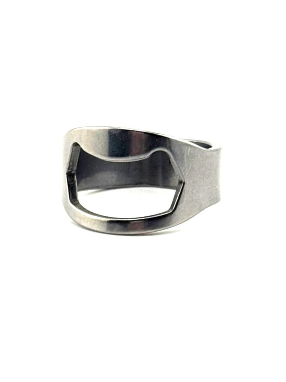 Bottle Opener Ring Stainless Steel Size 12